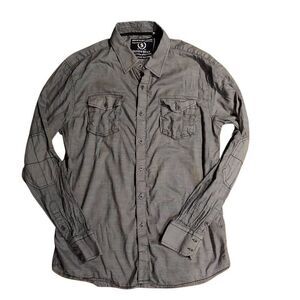 American Vintage Indigo Star Denim & Dry Goods button/down